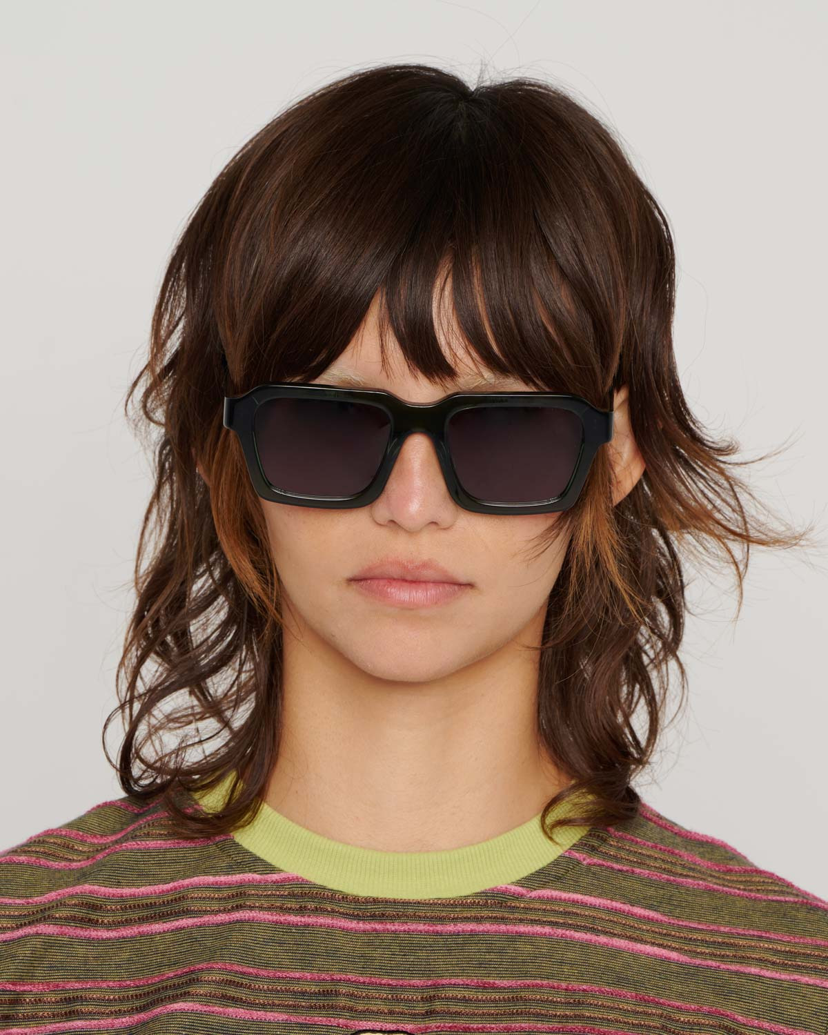 Staunton Post Modern Primitive Eye Protection - Green Smoke - 3