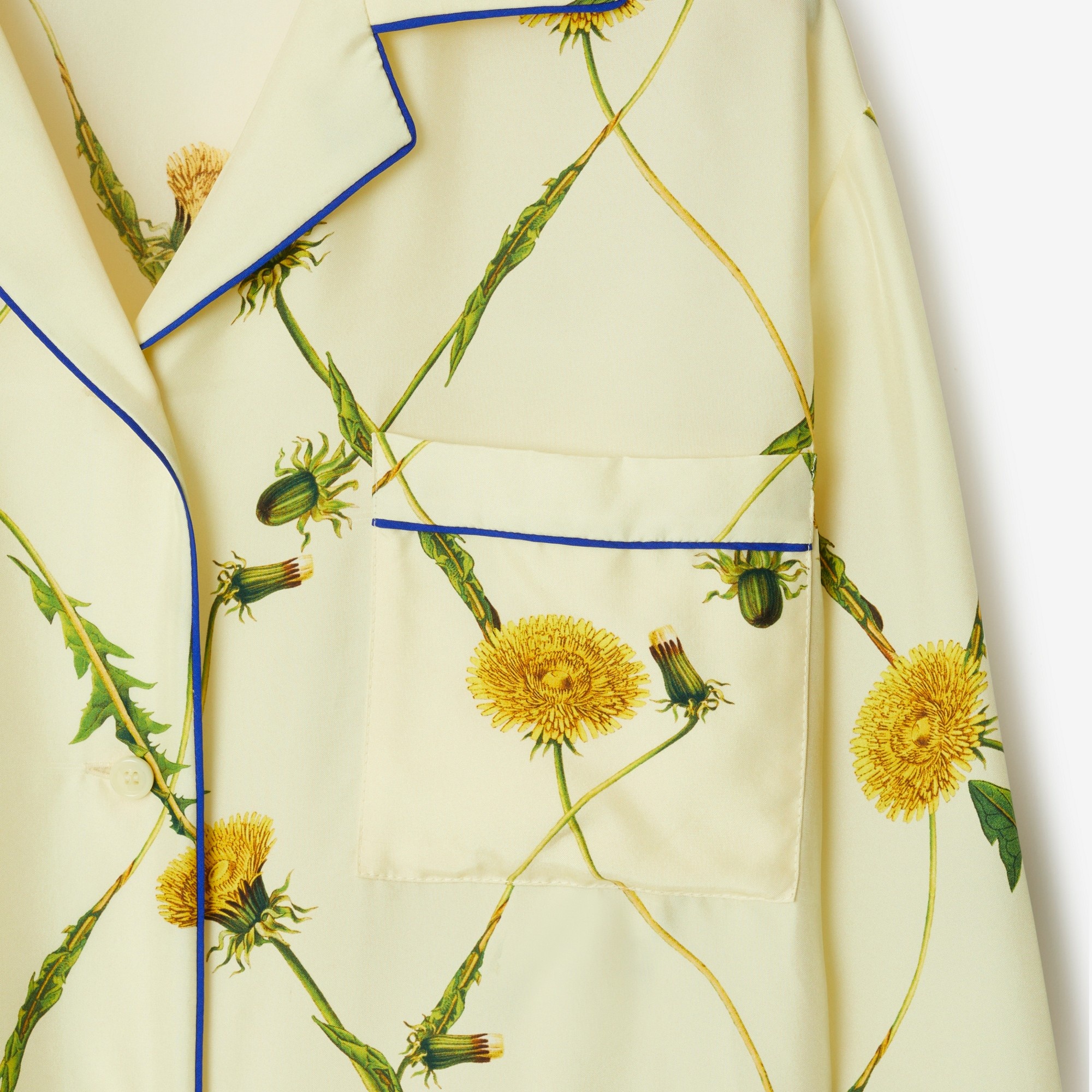 Dandelion Silk Pyjama Shirt - 6