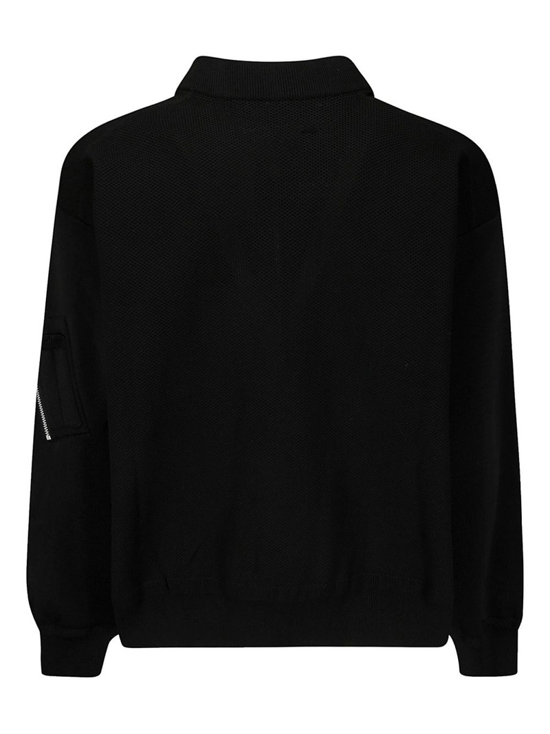 Comme des Garçons Homme logo-patch bomber jacket outlook