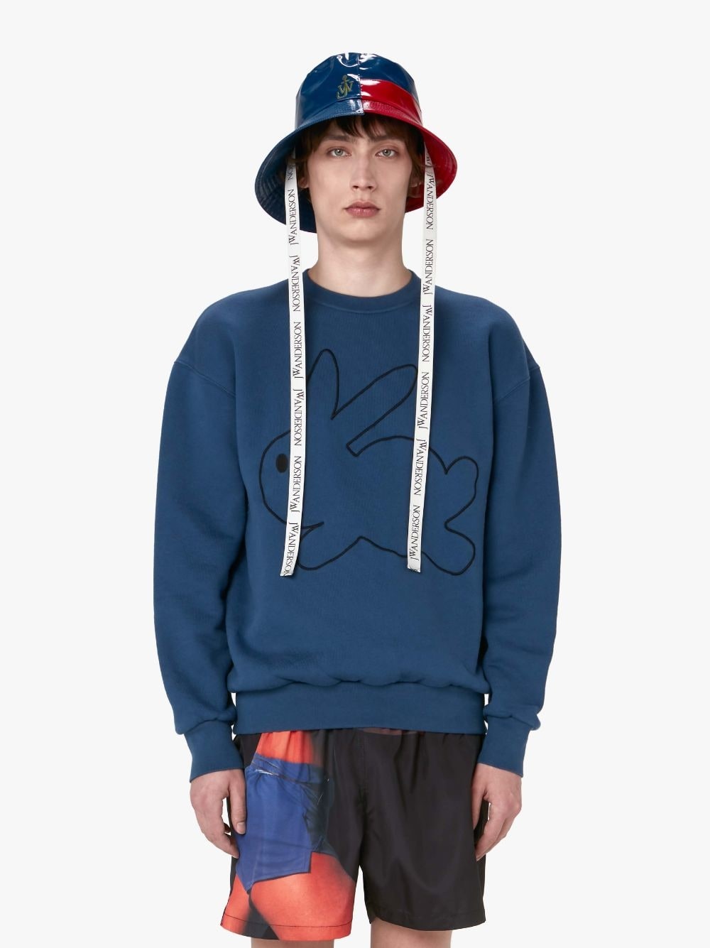 BUNNY EMBROIDERED SWEATSHIRT - 2