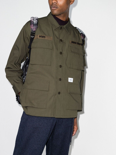 WTAPS military-style long-sleeve shirt outlook