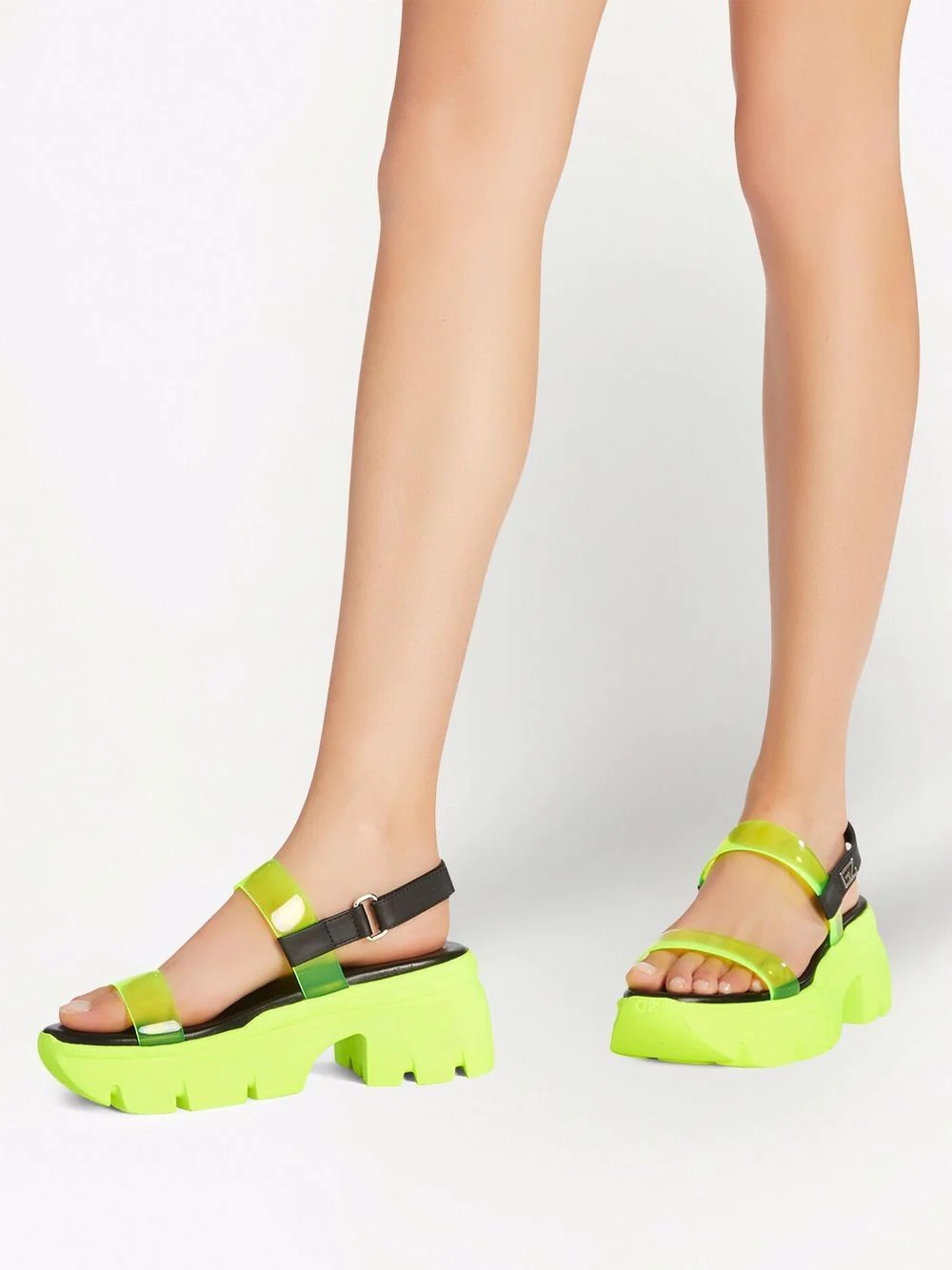 Apocalypse chunky-sole sandals - 4