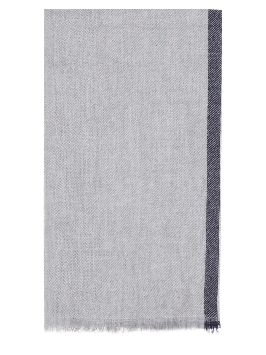 Brunello Cucinelli Men Sciarpa Di Lana E Cashmere - 1