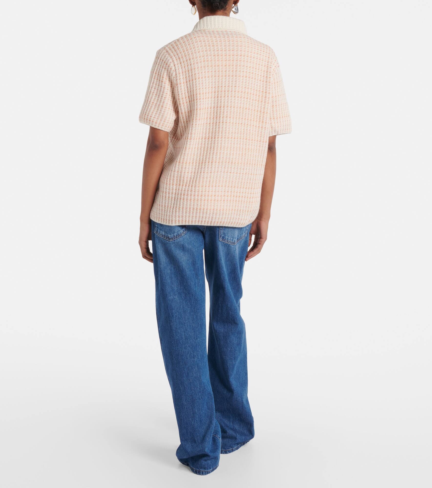 Noble ribbed-knit cashmere shirt - 3