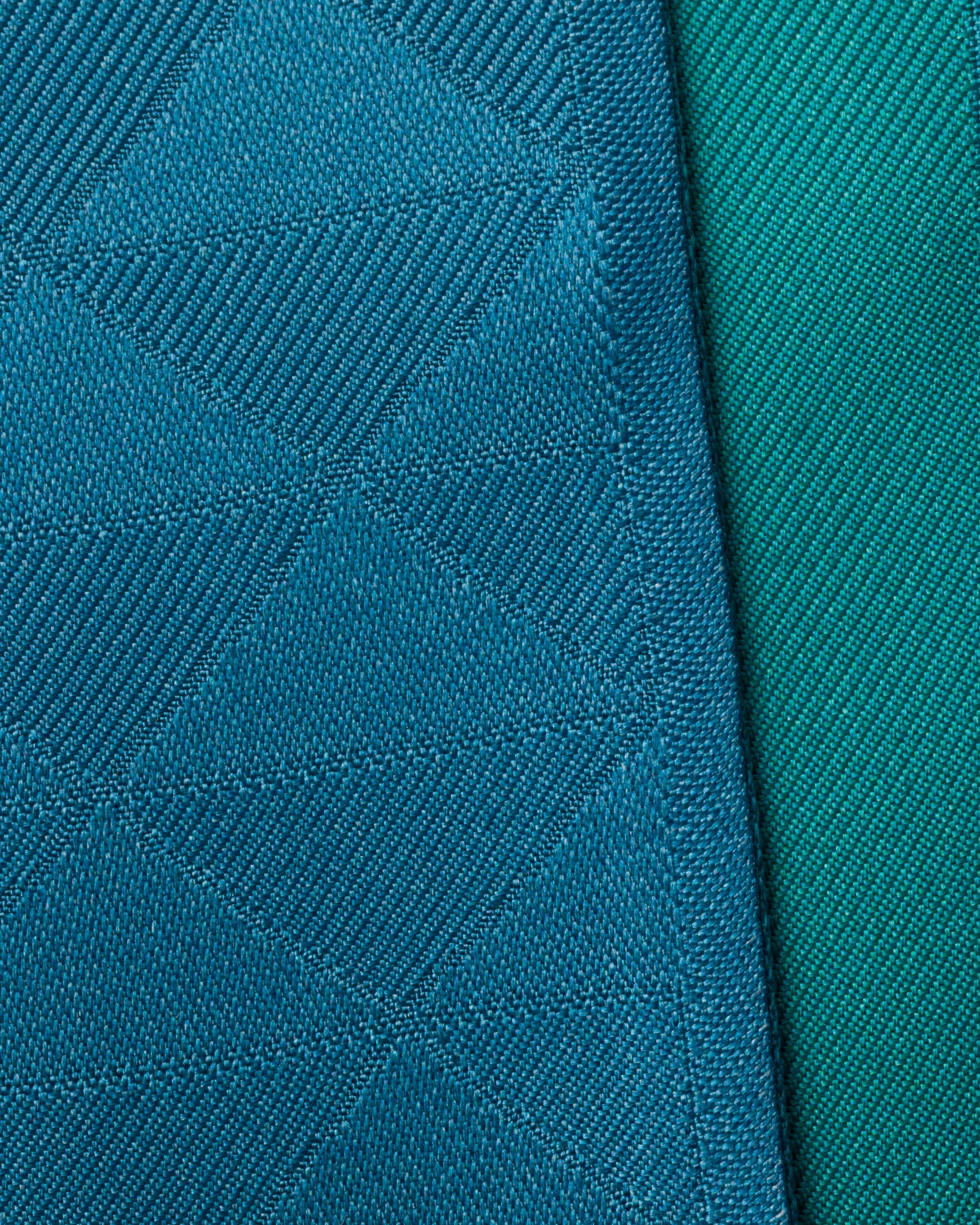 Printed silk twill skinny scarf - 2