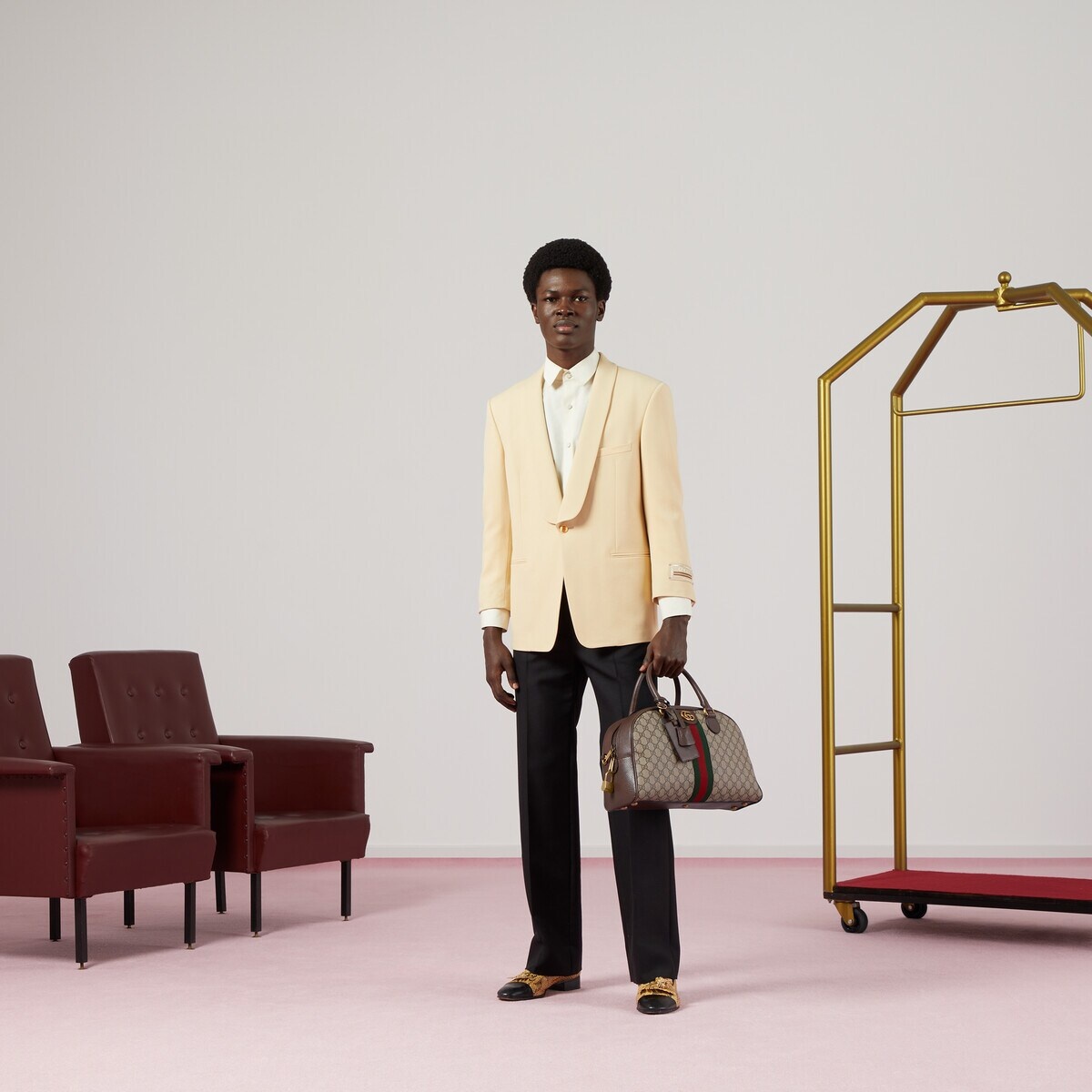 Gucci Savoy medium bowling bag - 4