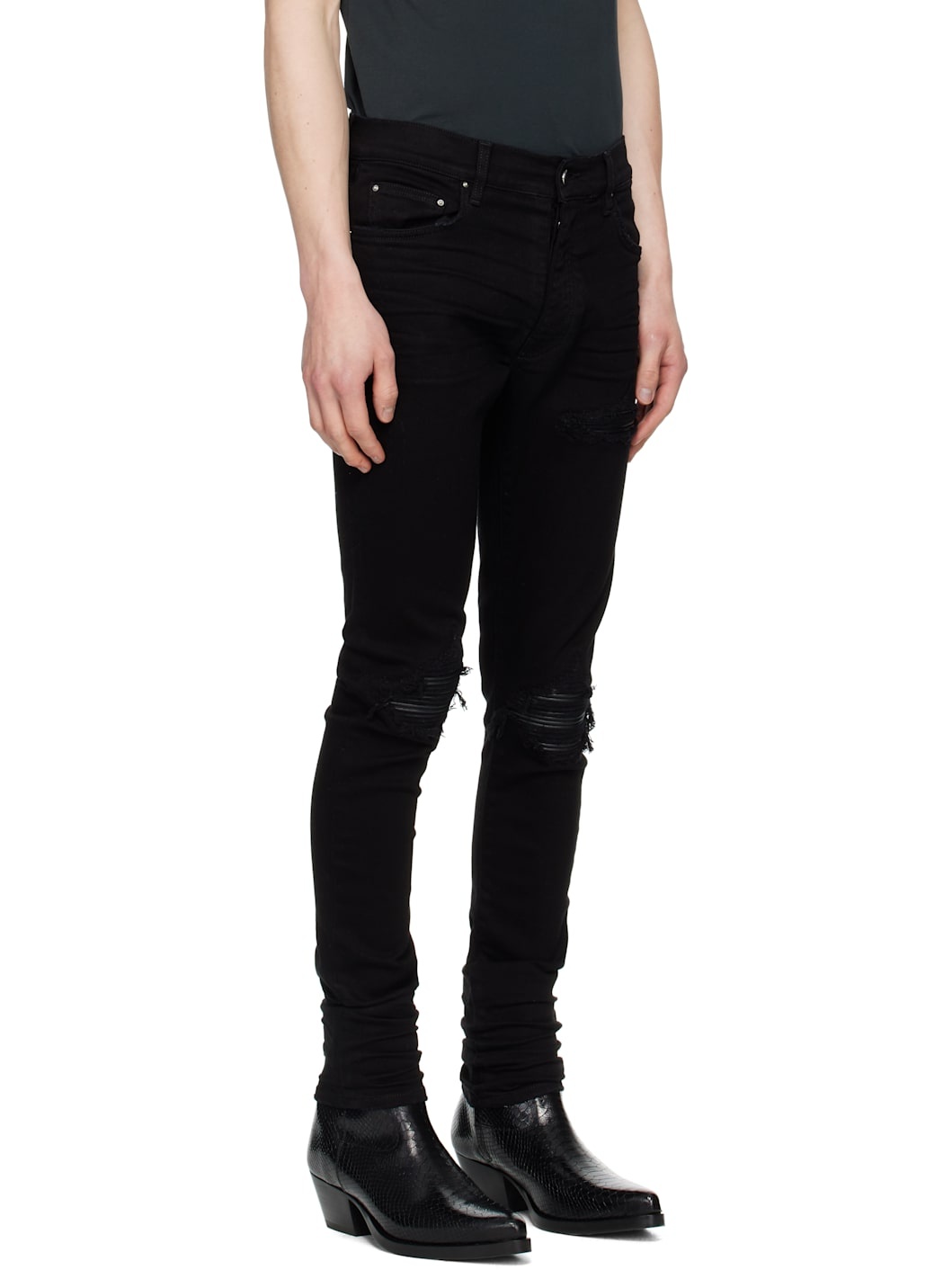 Black MX1 Jeans - 2