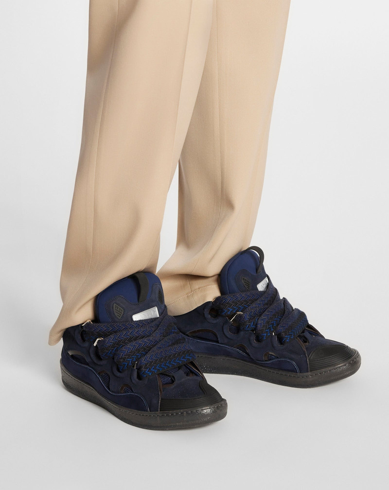 Lanvin LEATHER CURB SNEAKERS outlook