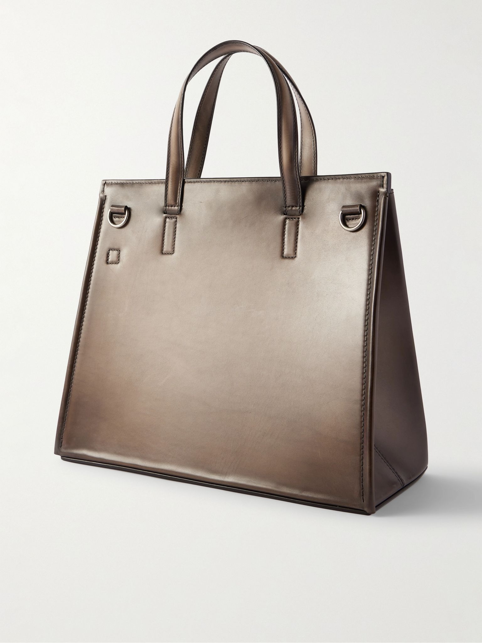 Luti 38 Venezia Leather Tote Brown - 3