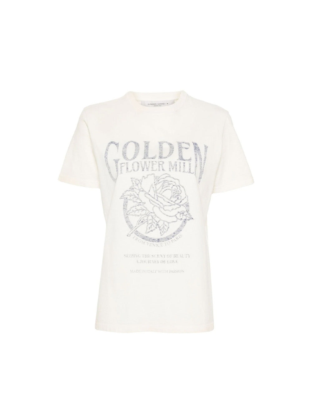 GOLDEN GOOSE プリントTシャツ　FLOWER MILL Golden Goose Flower Mill Print Tee | kirnazabete | REVERSIBLE
