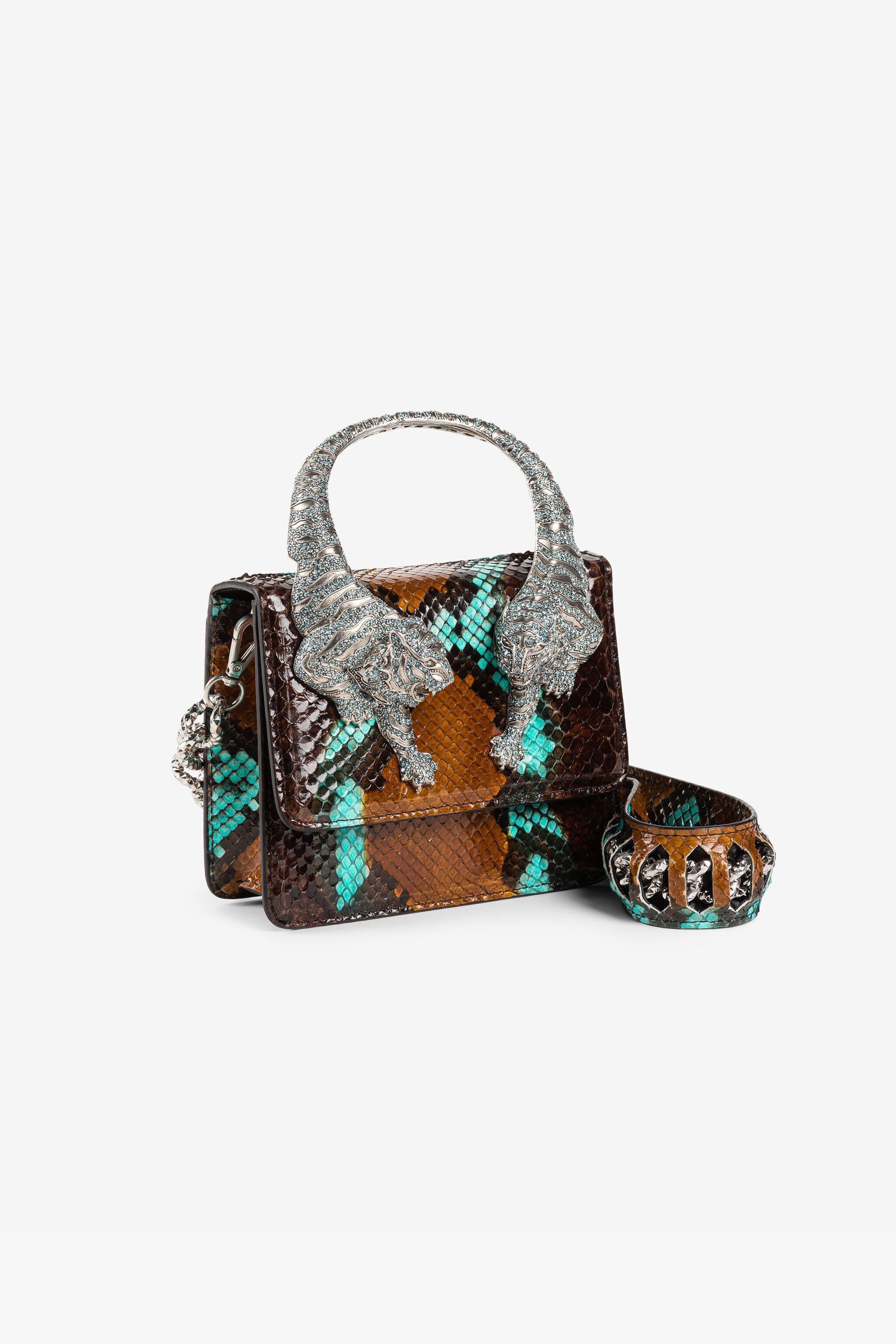 Small Roar Crystal-Embellished Shoulder Bag - 3
