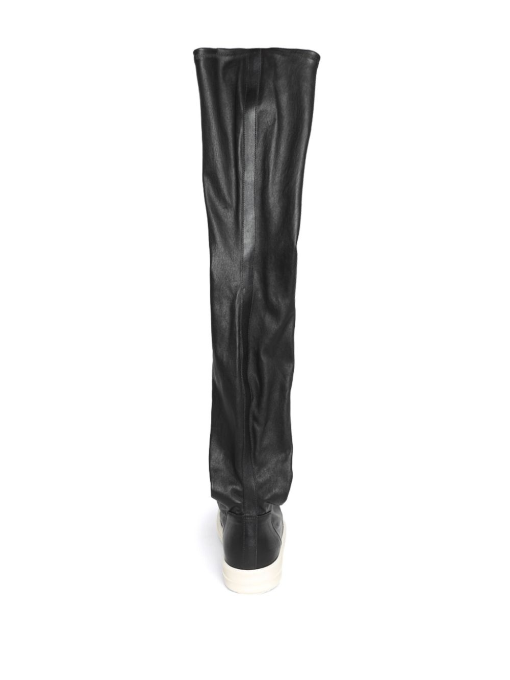 thigh-high leather boots - 3