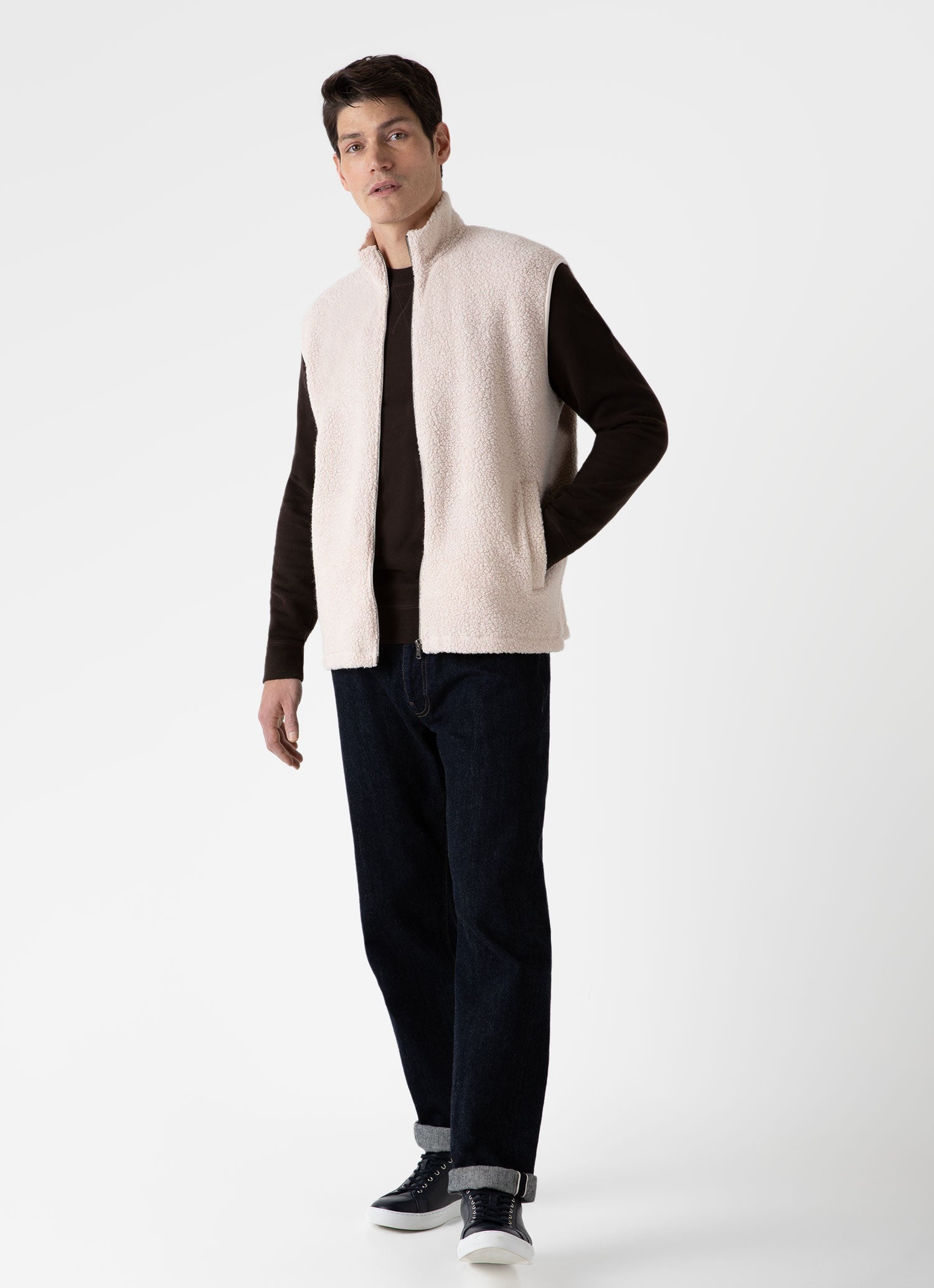 Wool Fleece Vest - 3