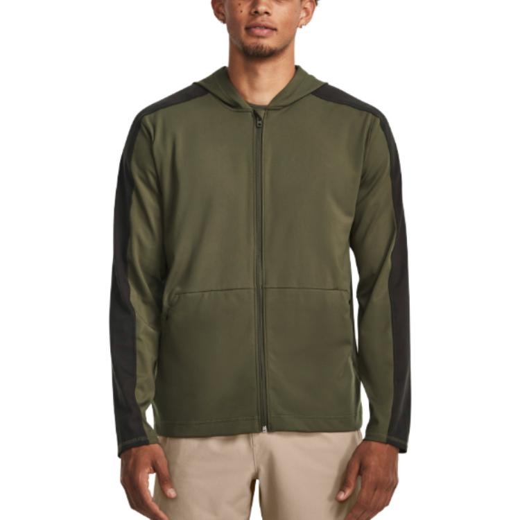 Under Armour Meridian Full-Zip Jacket 'Olive Green' 1379674-390 - 3