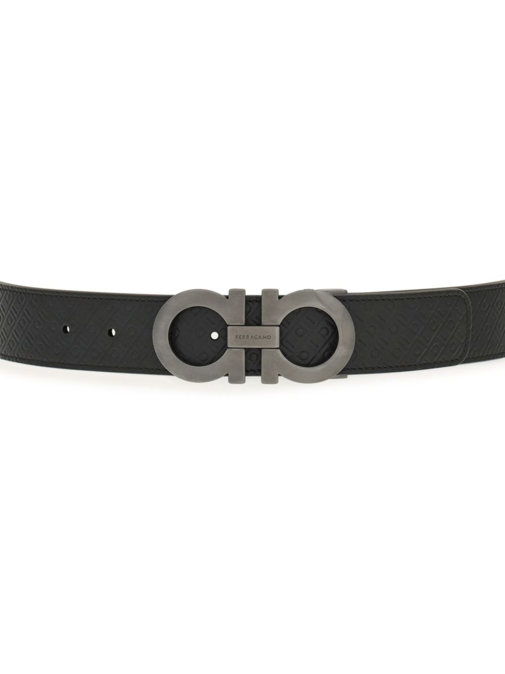 reversible Gancini belt - 3