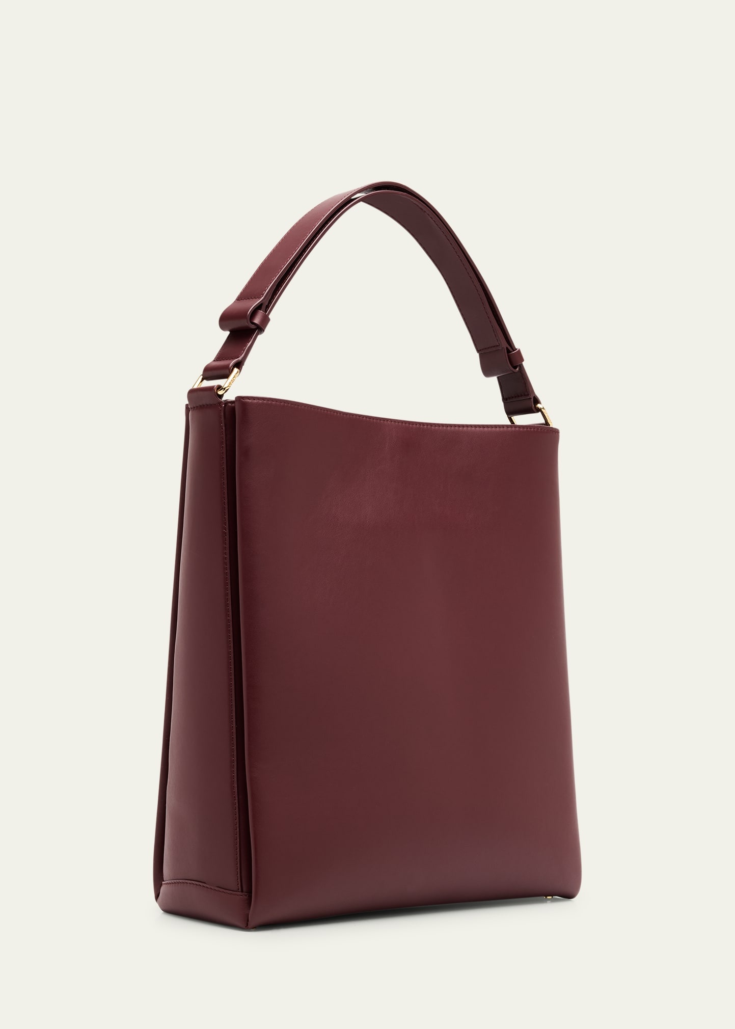 Folded Tote Bag in Vitello Leather - 3