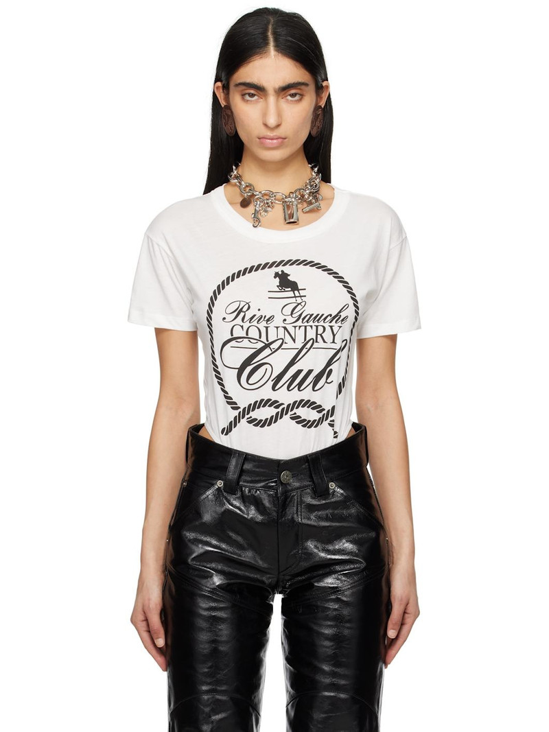 White 'Country Club' Bodysuit 1