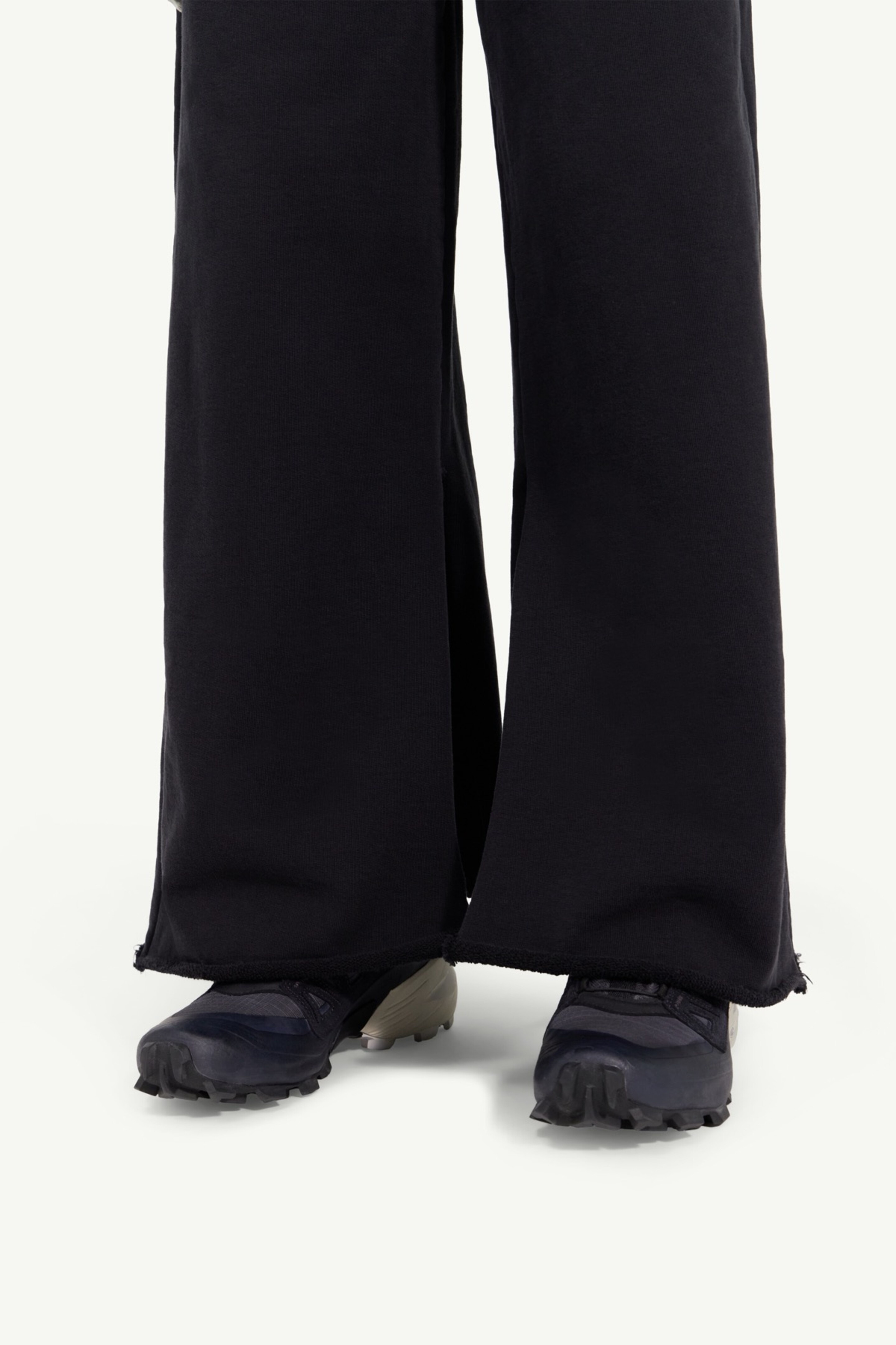 Logo flared trousers - 6