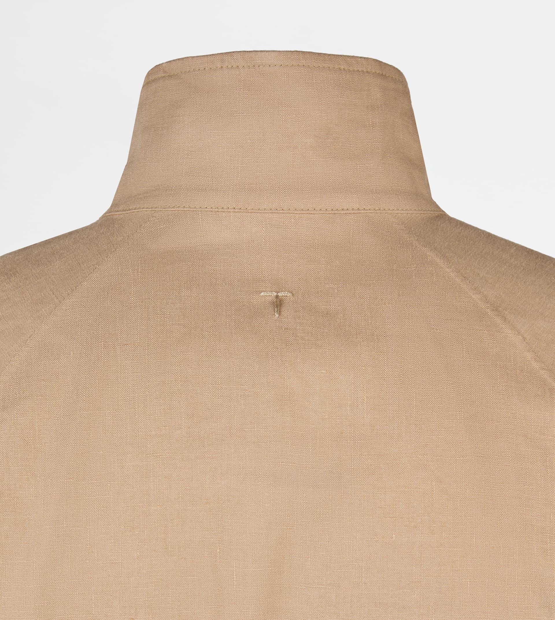 JACKET IN LINEN - BEIGE - 2