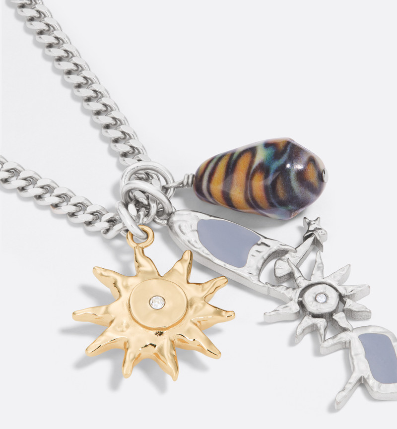 DIOR AND LEWIS HAMILTON Pendant Necklace 4