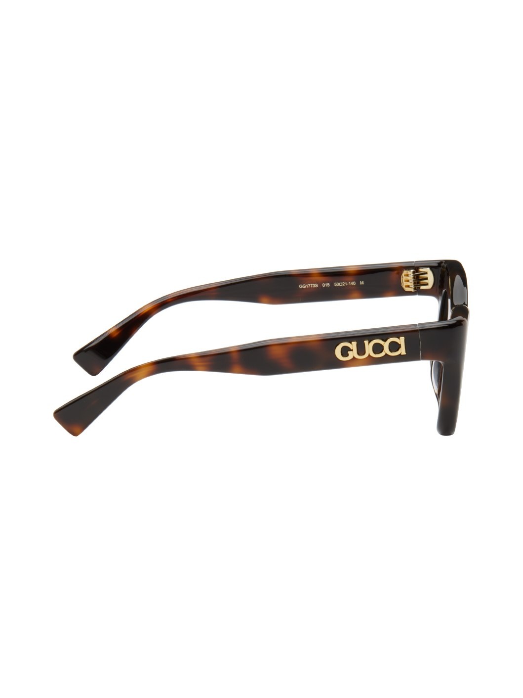 Brown Rectangular Sunglasses - 2