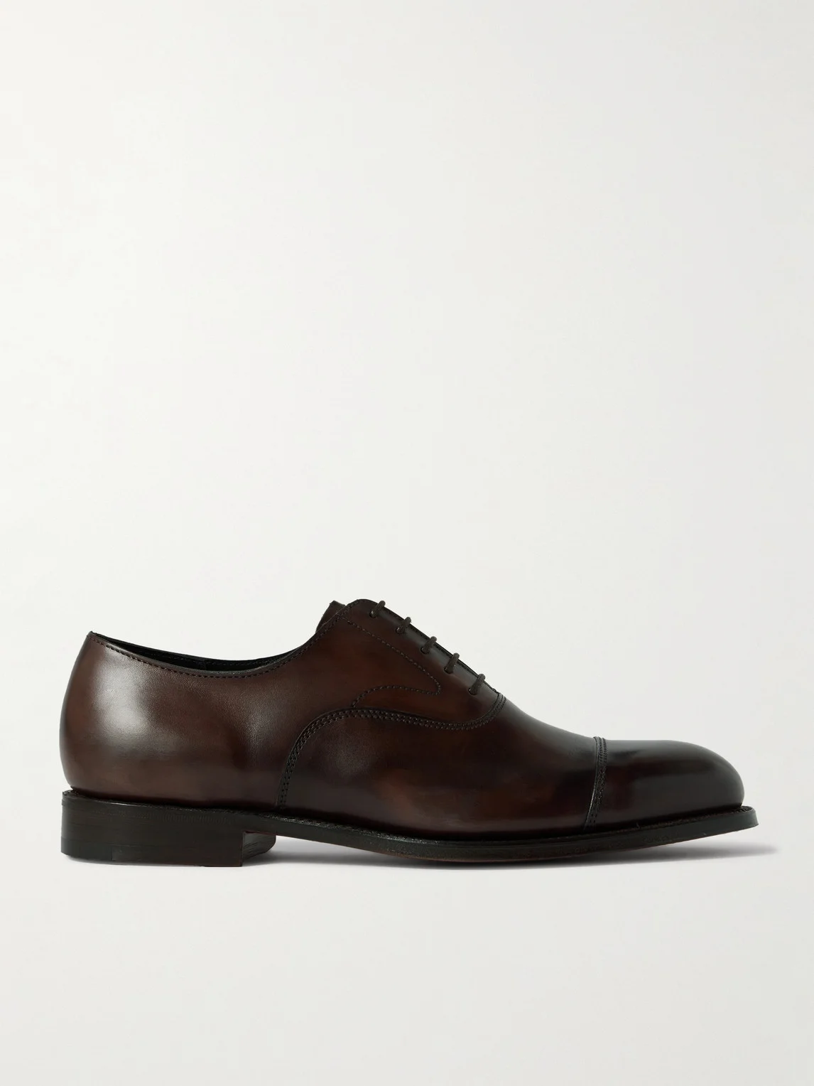Cambridge Handpainted Leather Oxford Shoes - 1