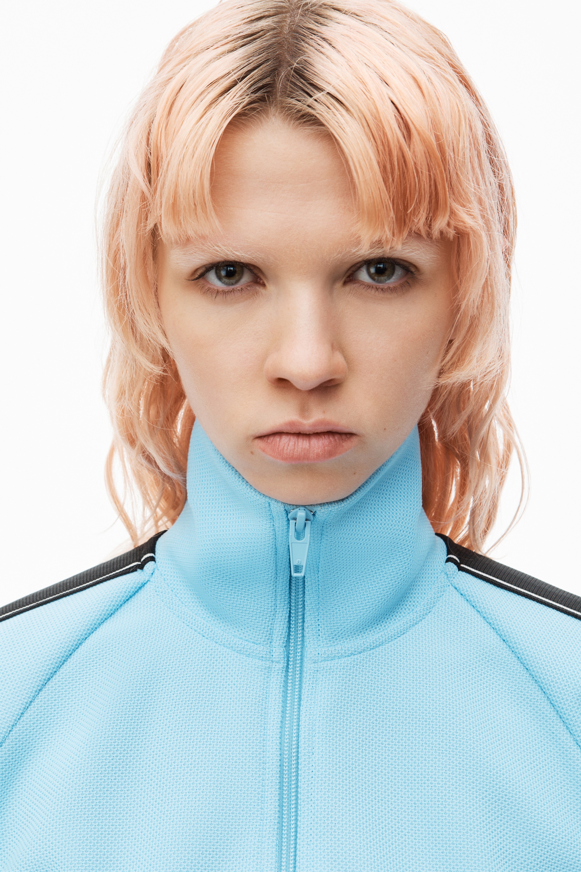 Cropped Track Jacket with Logo Tape - 4
