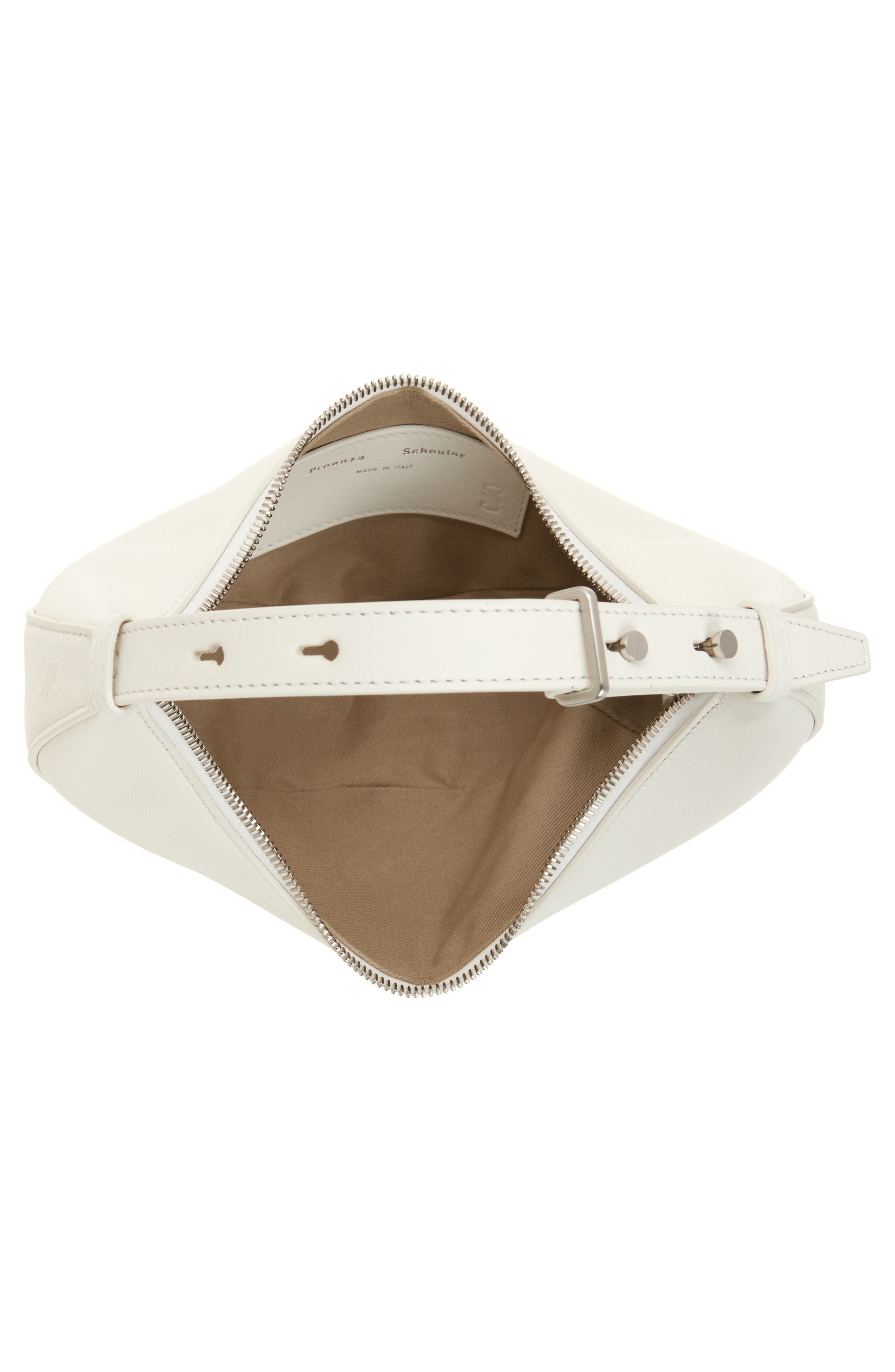 Proenza Schouler Mini Slide Leather Top Handle Bag in White at Nordstrom - 3