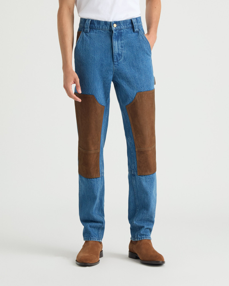 Gatineau Denim Pants With Nubuck 3
