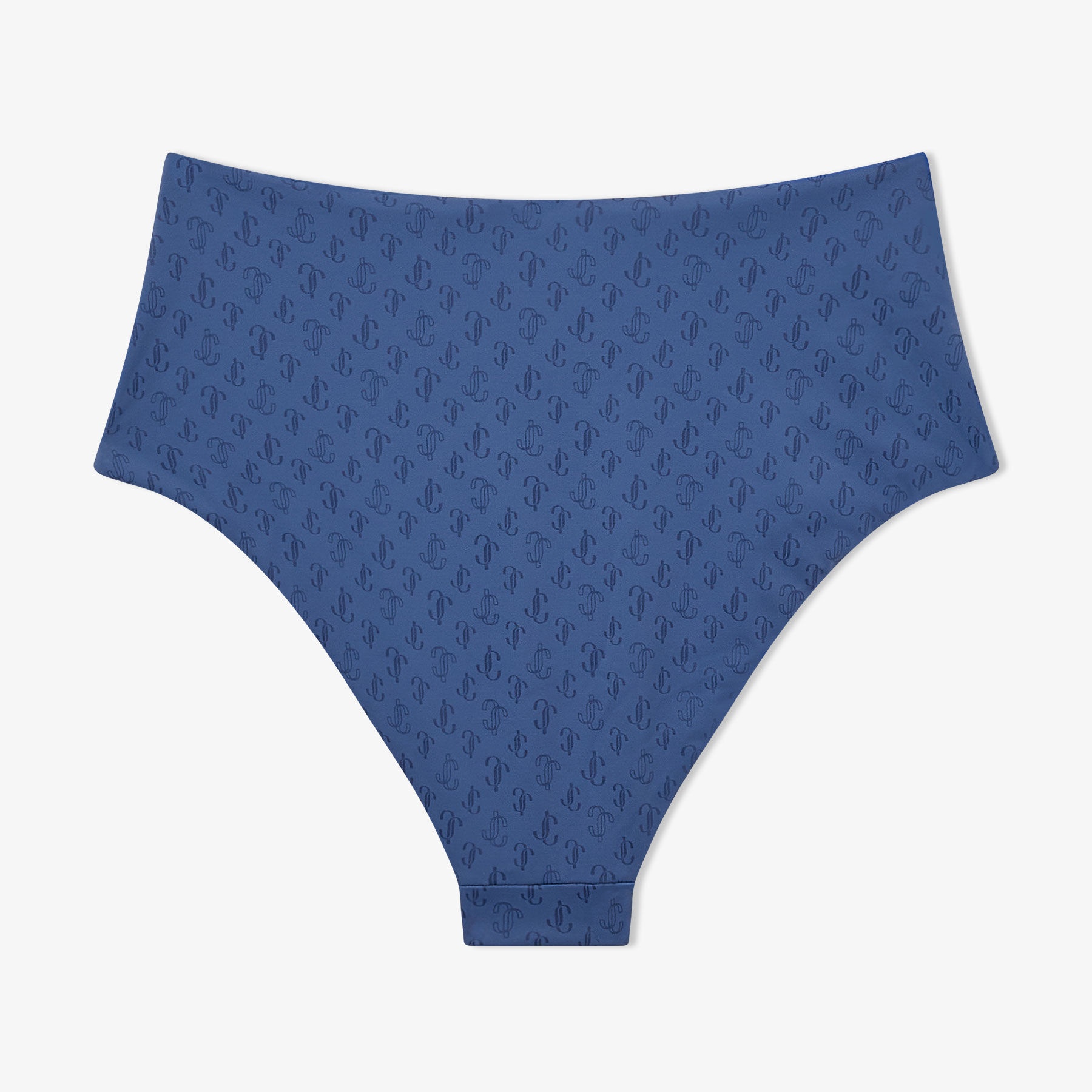 Suma
Smoky Blue JC Monogram Recycled Nylon and Lycra Bikini Brief - 5
