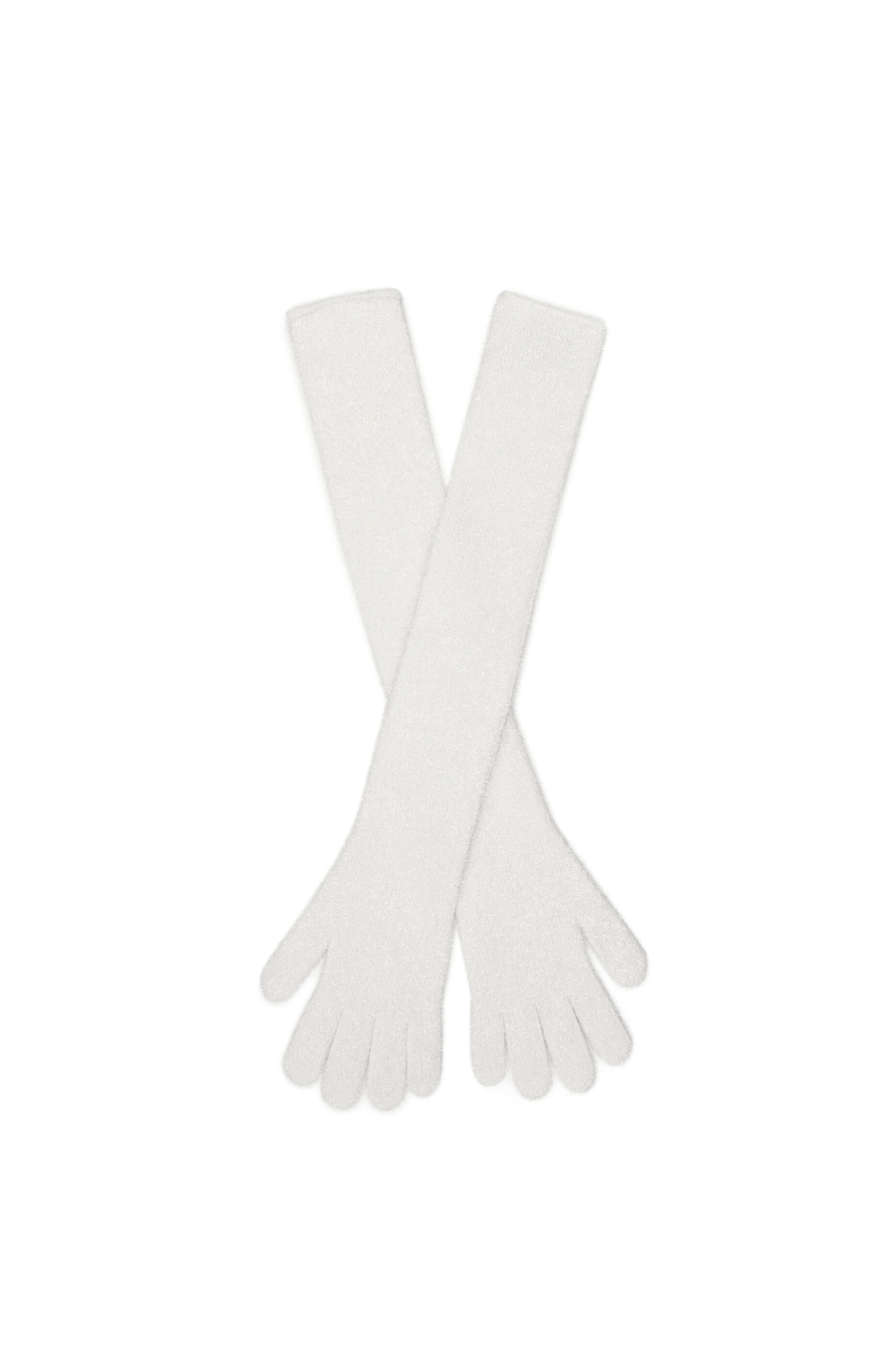 Knitted gloves in viscose - 2