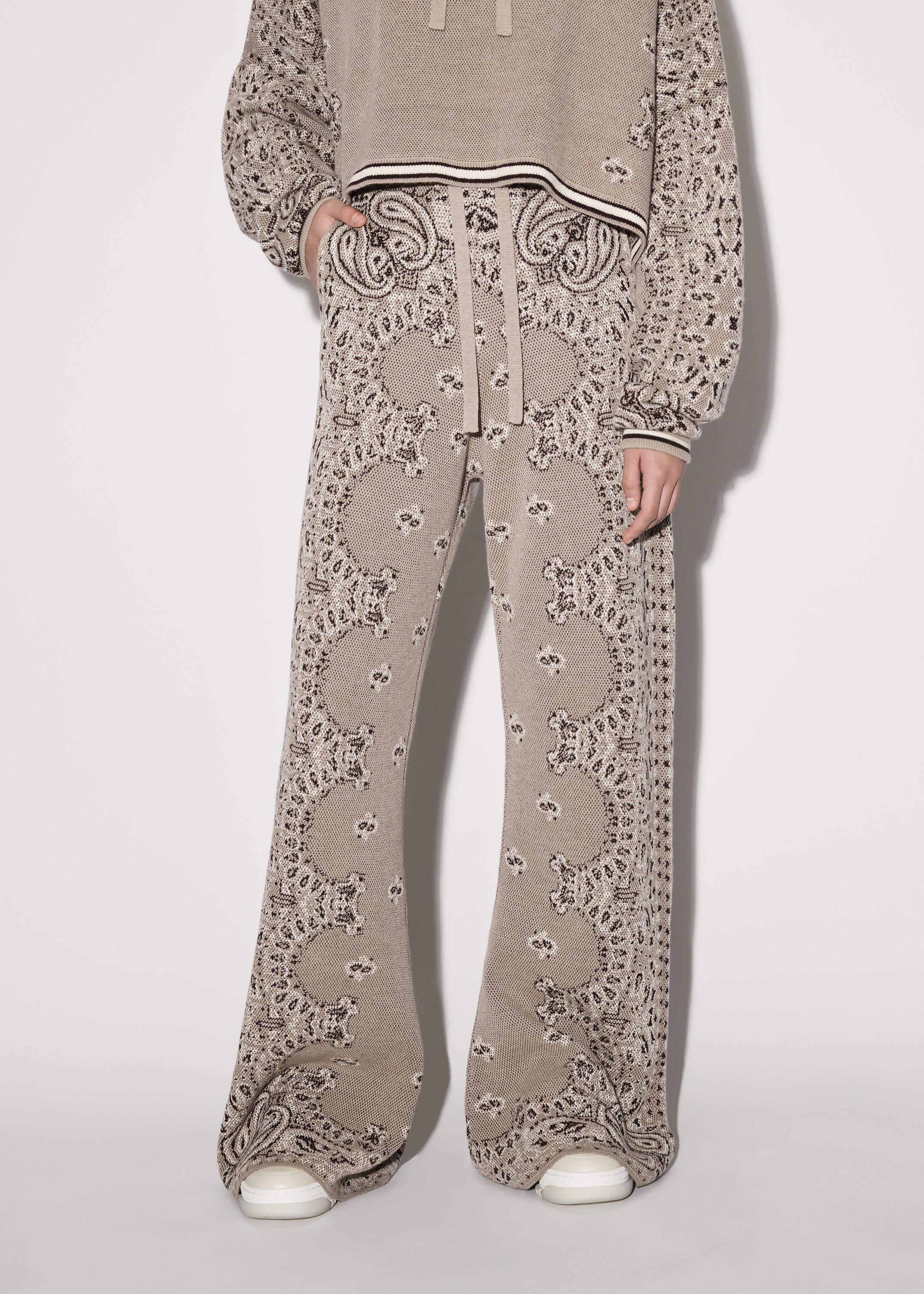 BANDANA KNIT SWEATPANT - 2