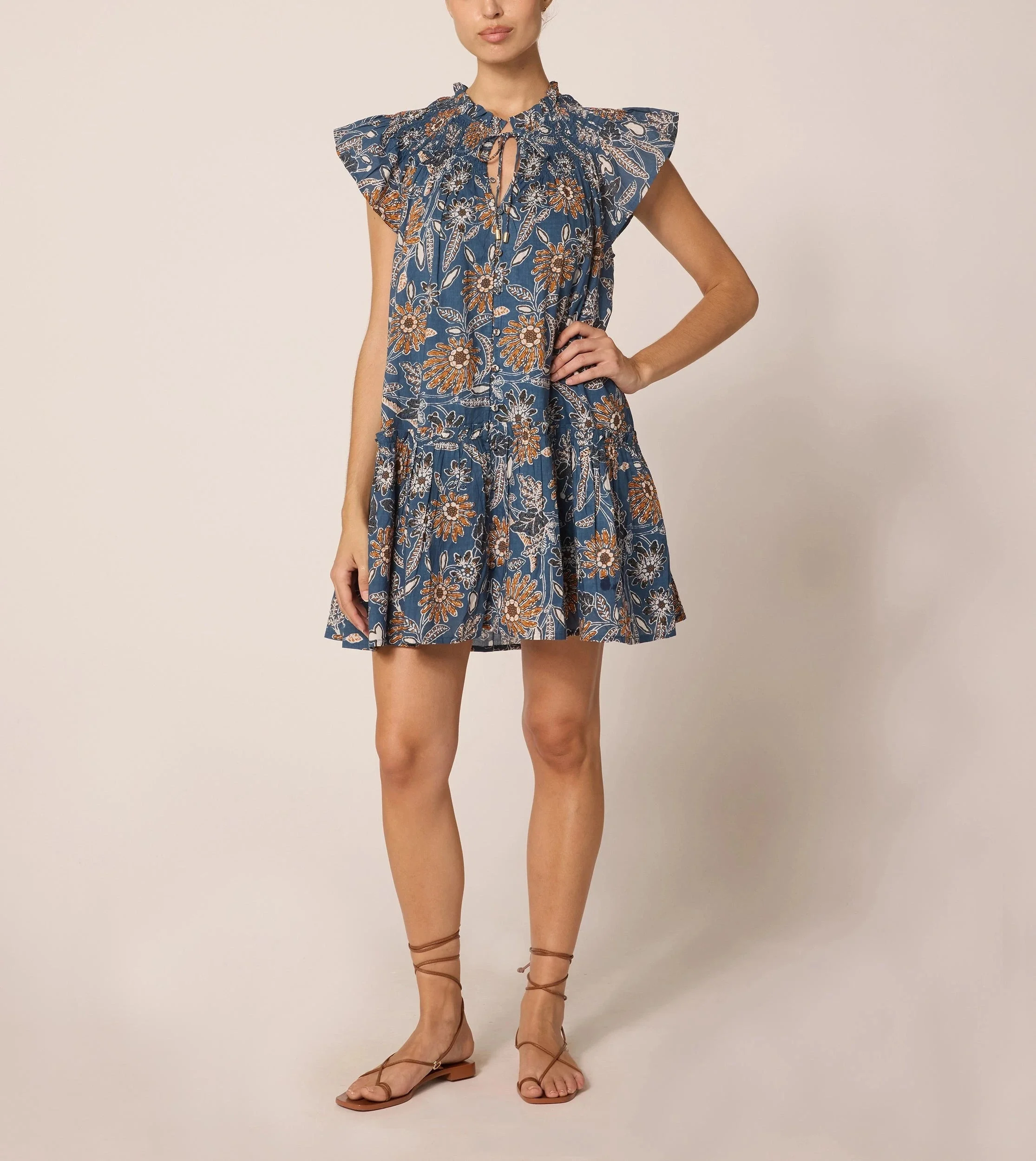 LYDIA MINI DRESS | MAGNOLIA - 1