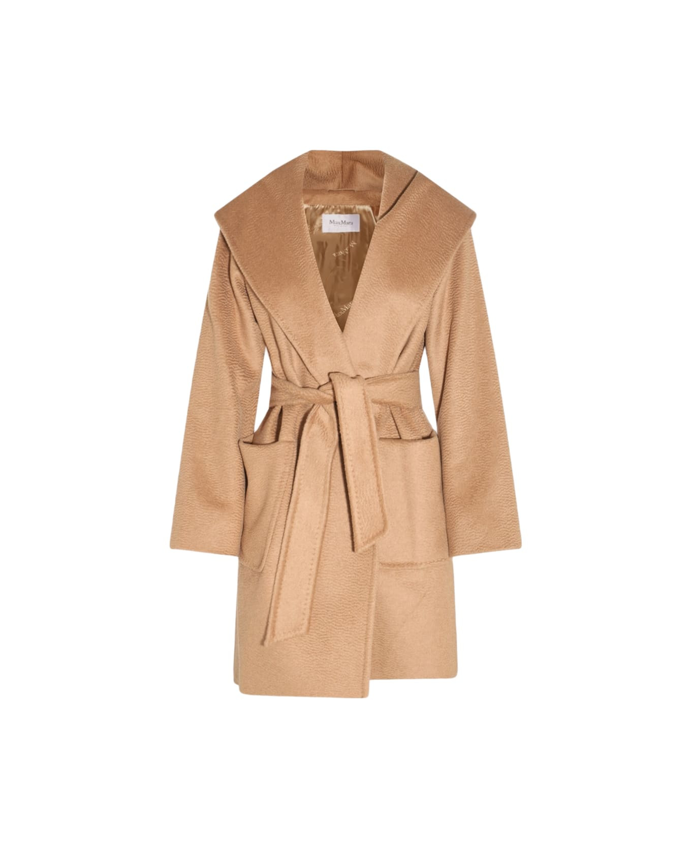 Light Brown Wool Rialto Coat - 1