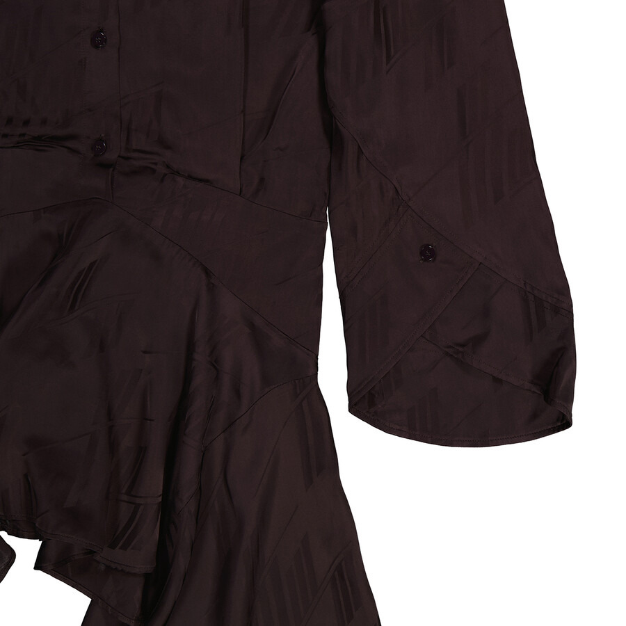 The Attico Ladies Brown Mischa Mini Dress - 7