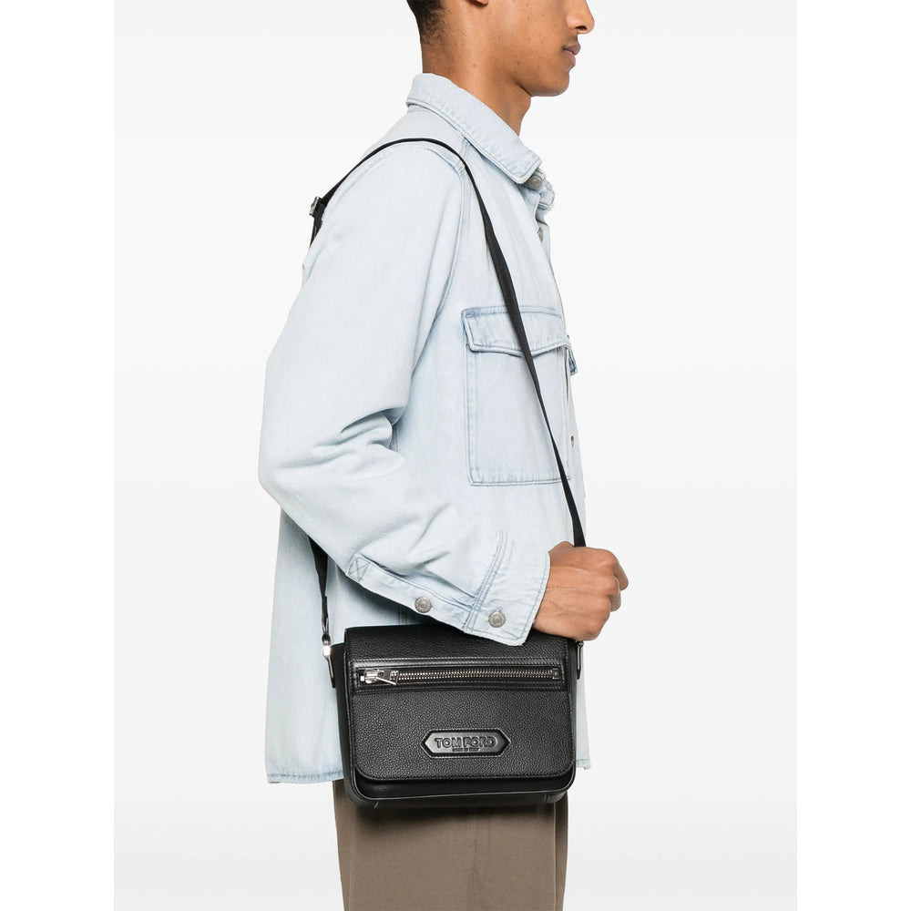 Tom Ford Black Shoulder Bags Men - 5