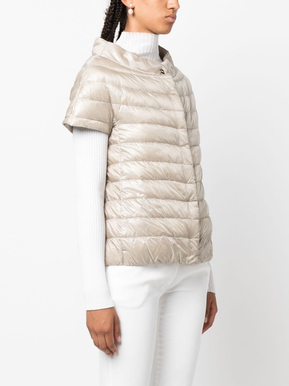 Margherita short-sleeve quilted jacket - 3