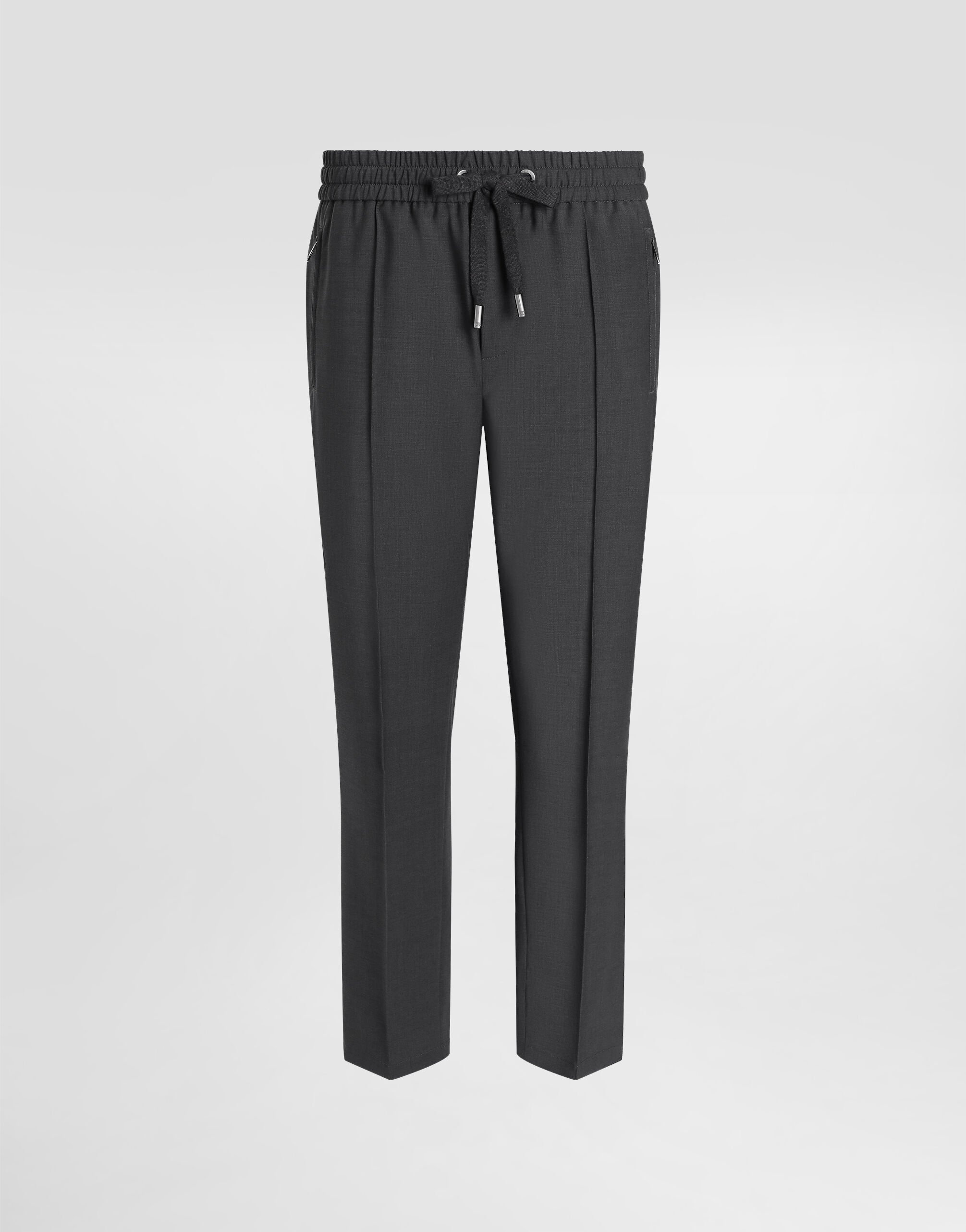 Wool jogging pants - 1