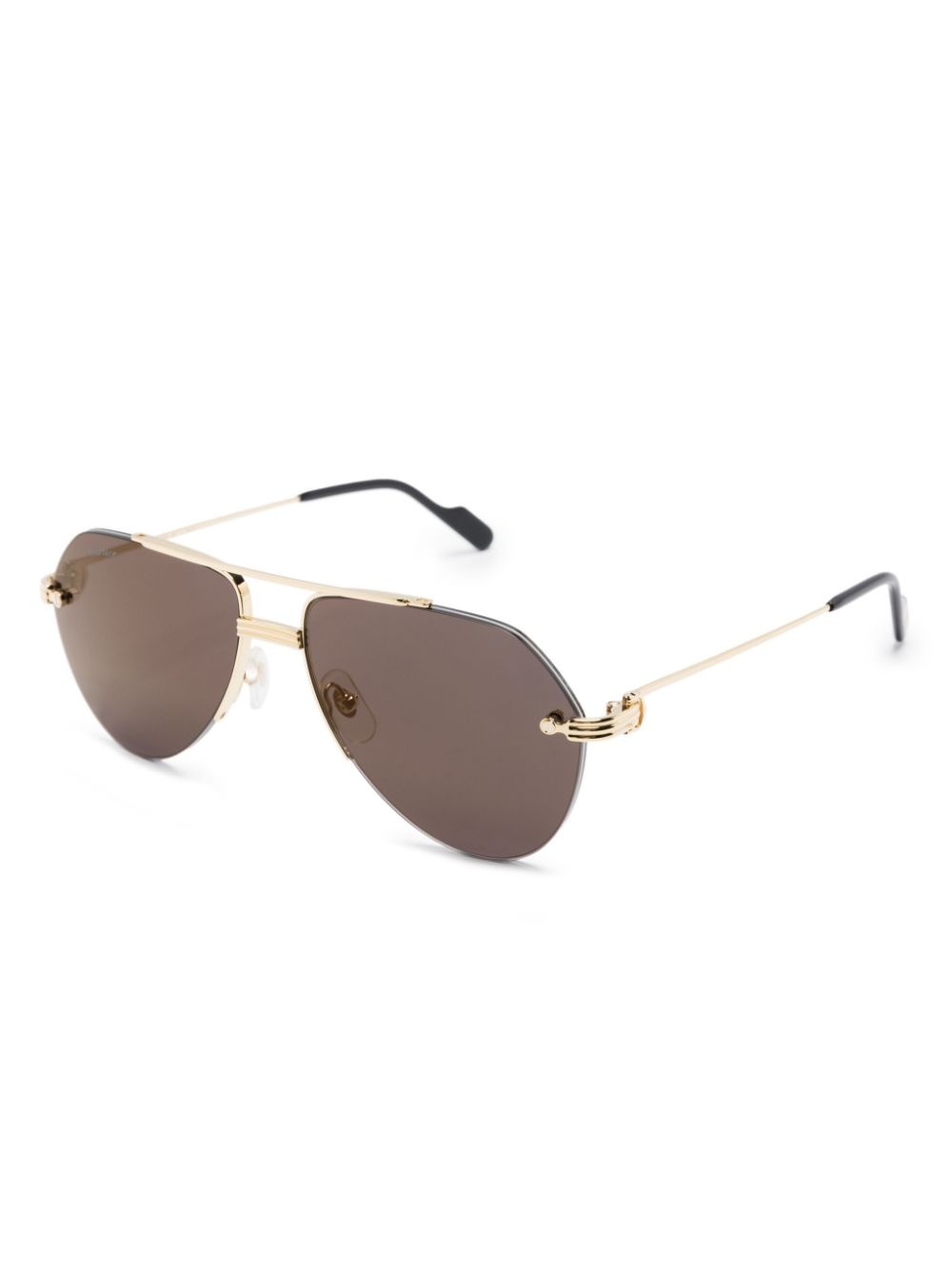 pilot-frame sunglasses - 2