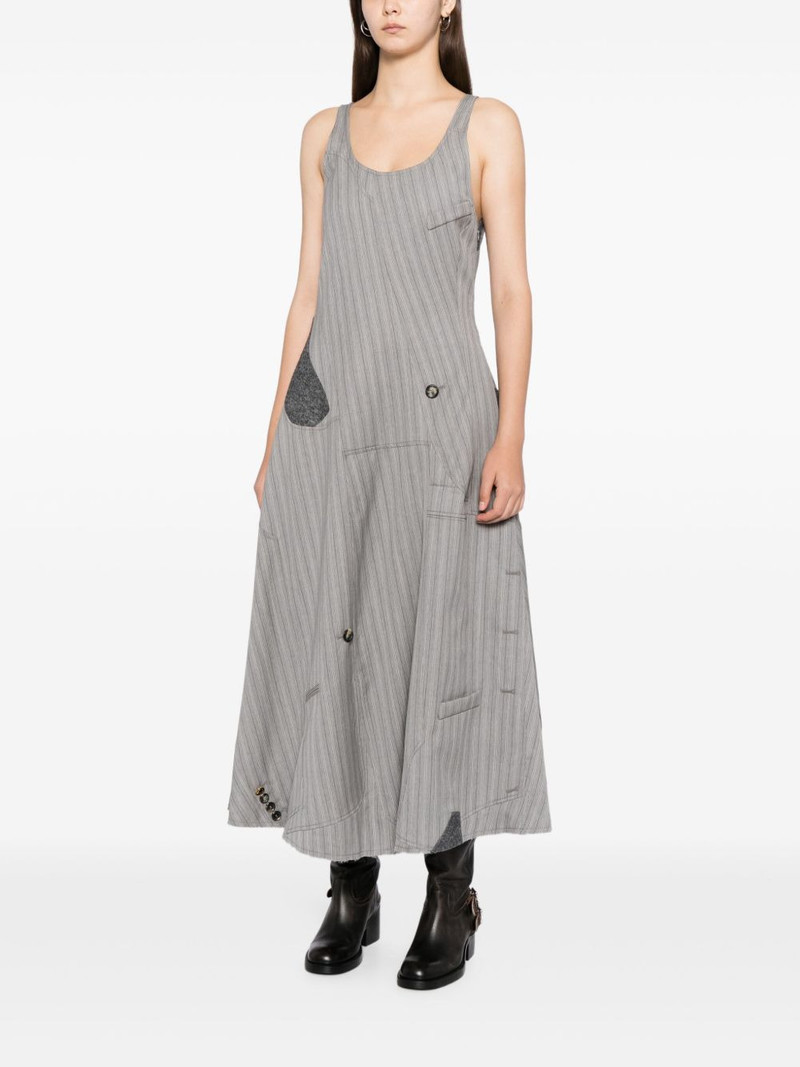 asymmetric sleeveless dress 3