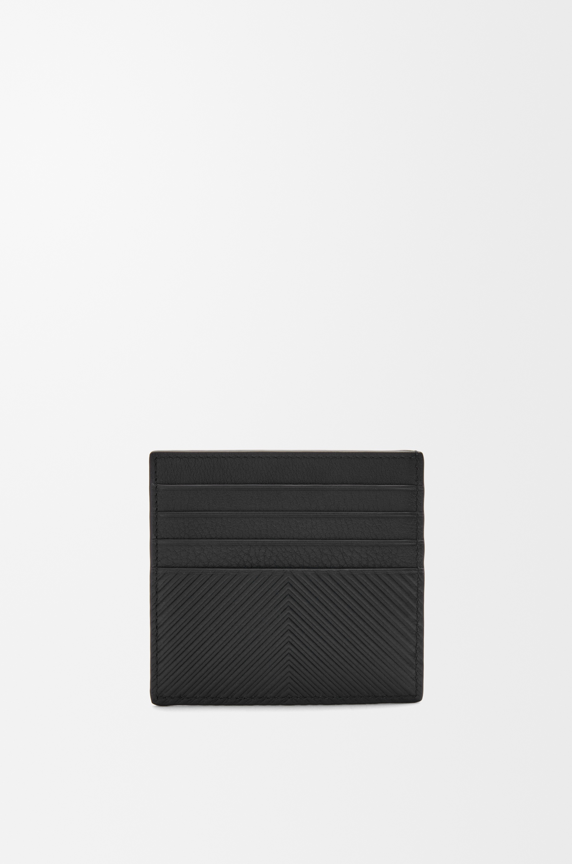 Open cardholder in textured classic calfskin - 3