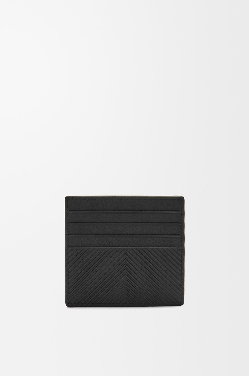 Open cardholder in textured classic calfskin 3