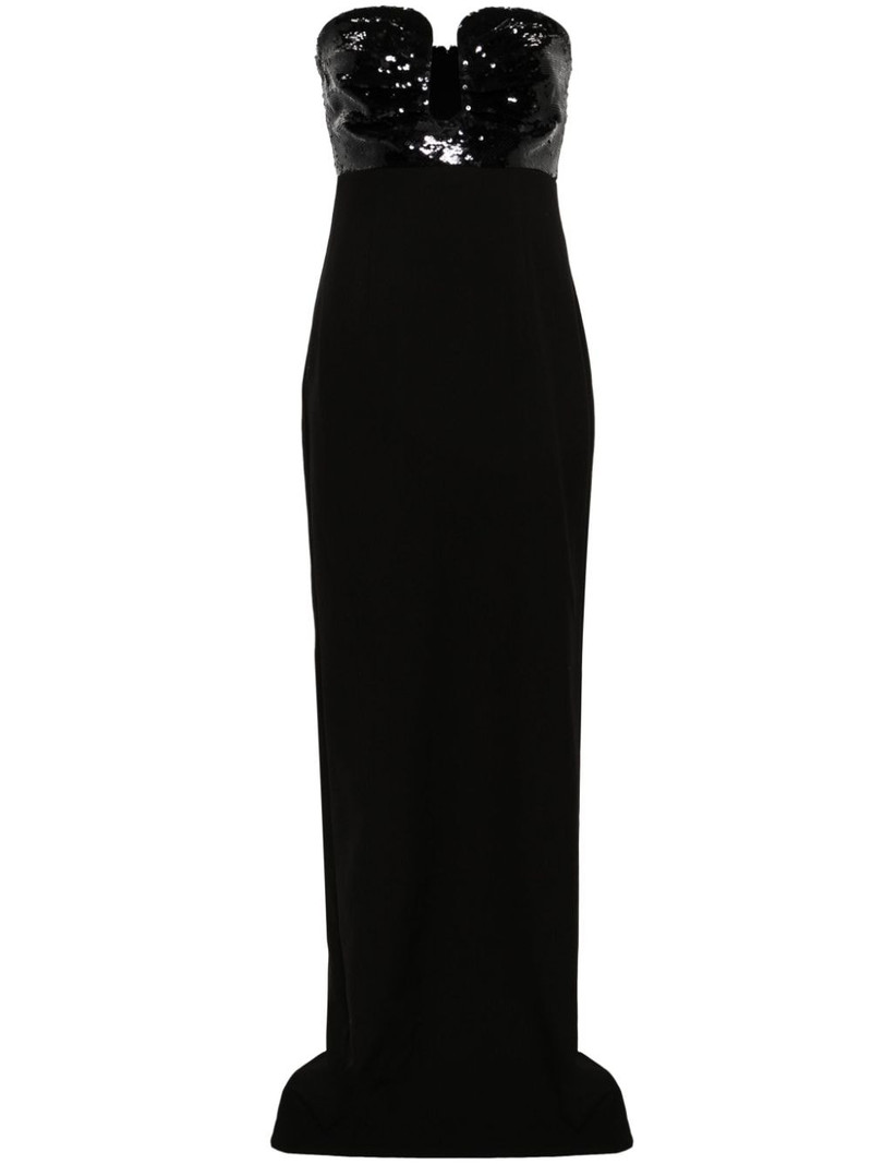 panelled-design dress 1