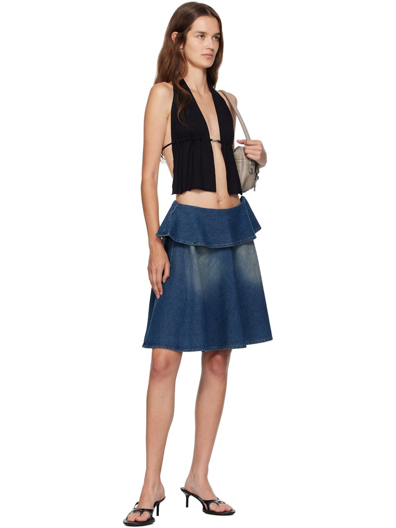 gimaguas Black Mia Buckle Top outlook