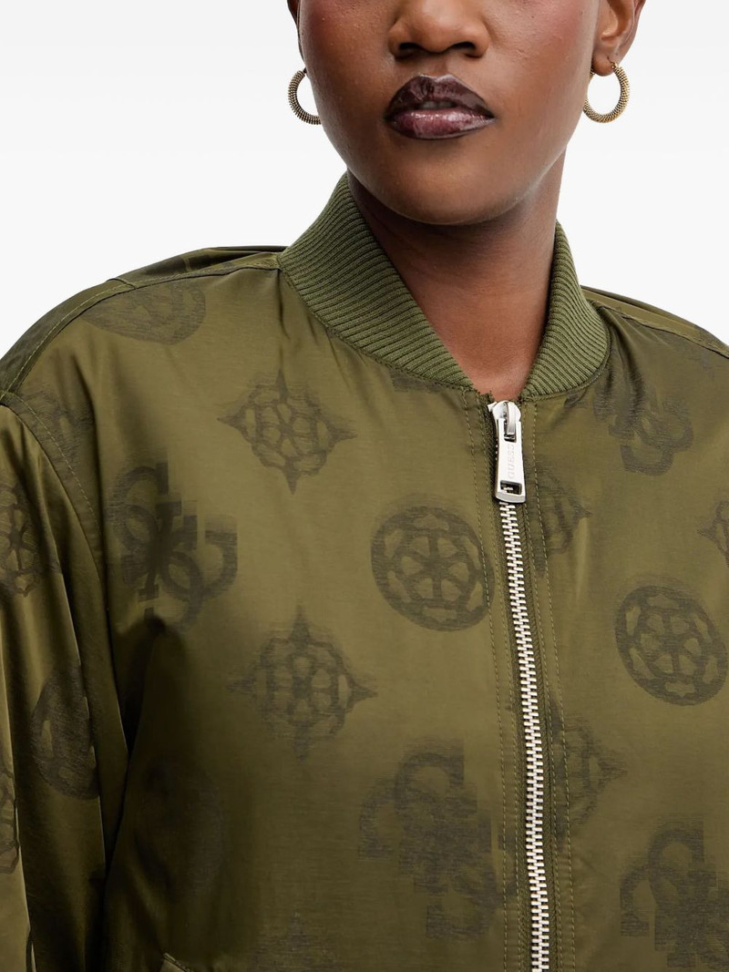 patterned bomber jacket 5