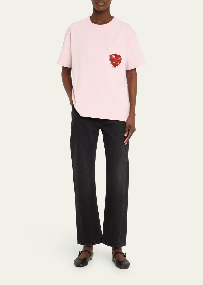 BODE Beaded Crest Pocket Tee outlook