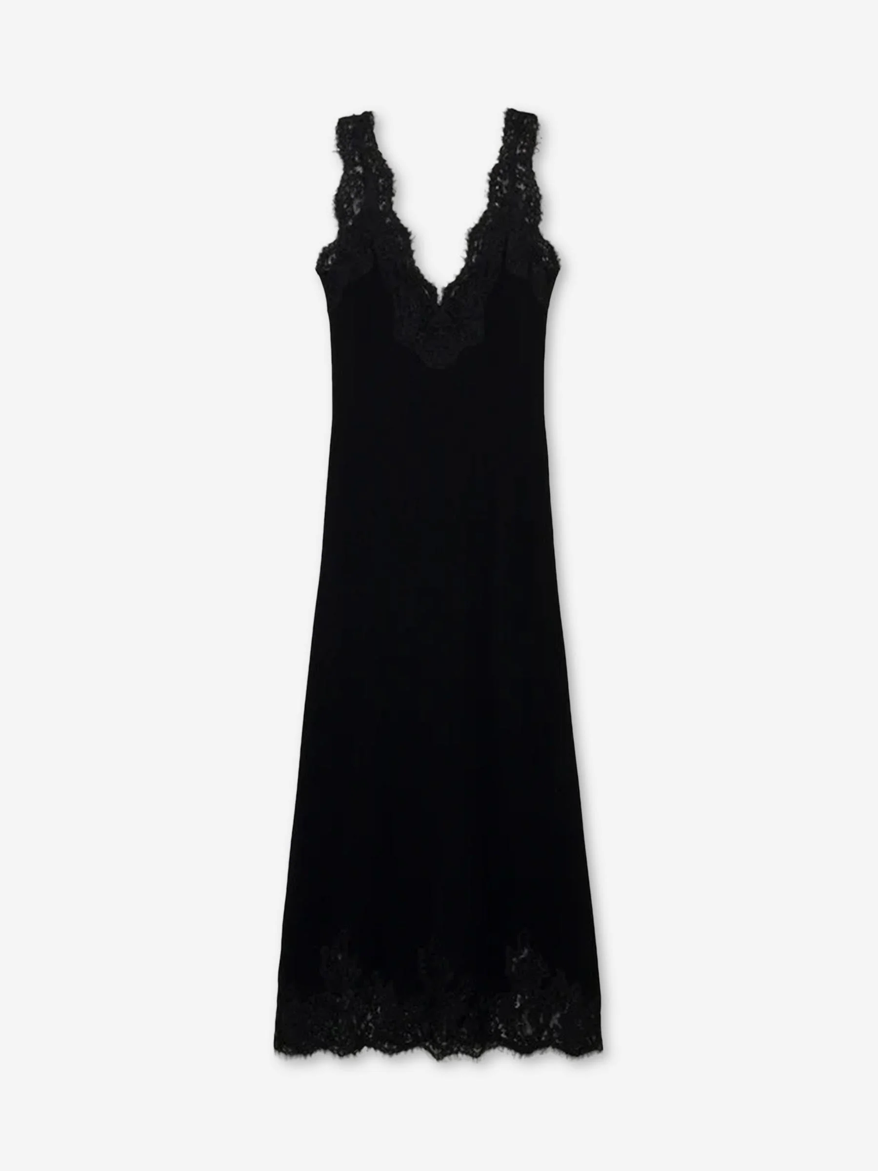 CASHMERE SLIP DRESS - 1