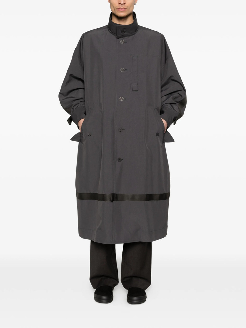 ISSEY MIYAKE JANUARY CARRIER CARRIED COAT - CHARCOAL outlook