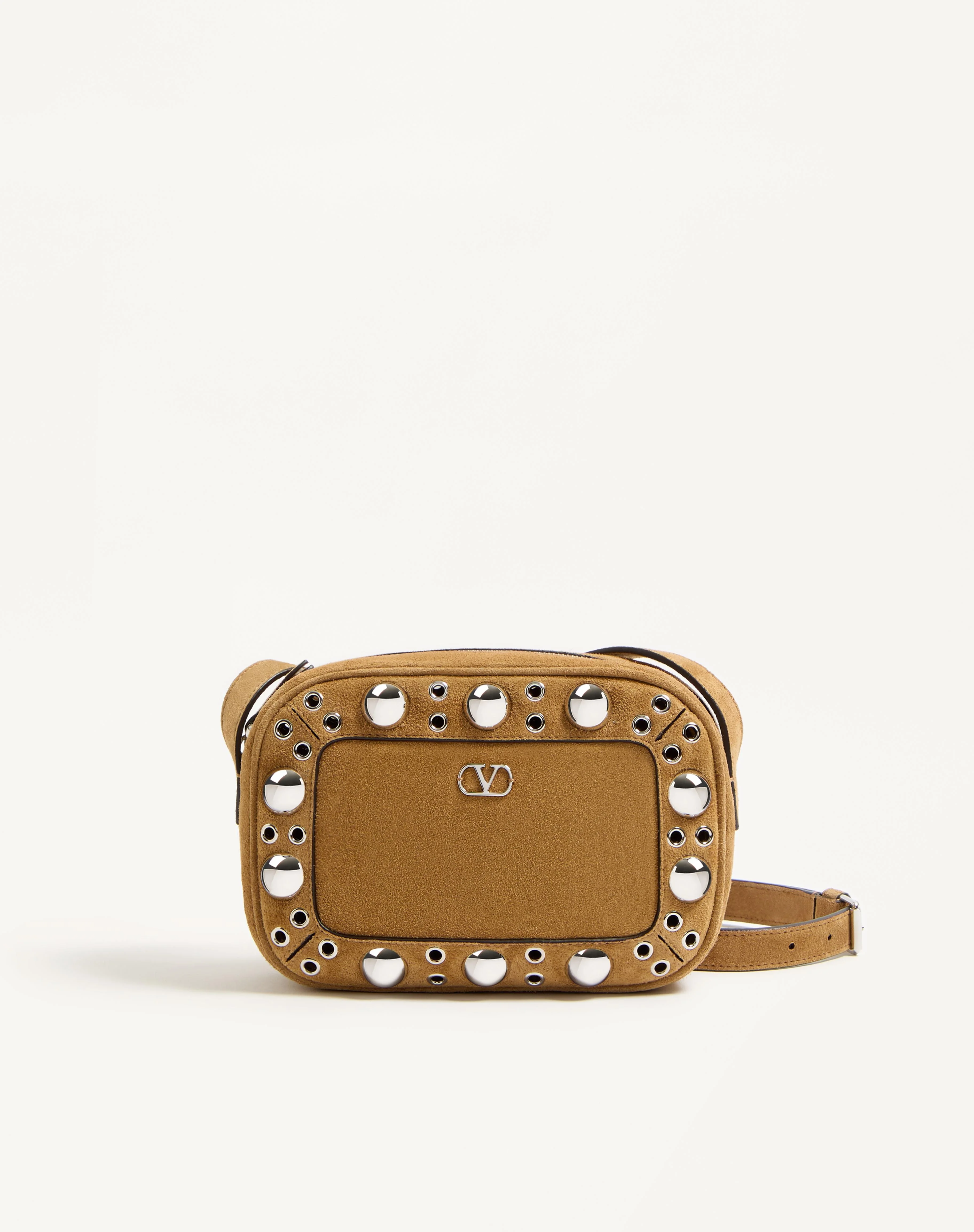 VALENTINO GARAVANI NELLCÔTE SUEDE SHOULDER BAG - 1