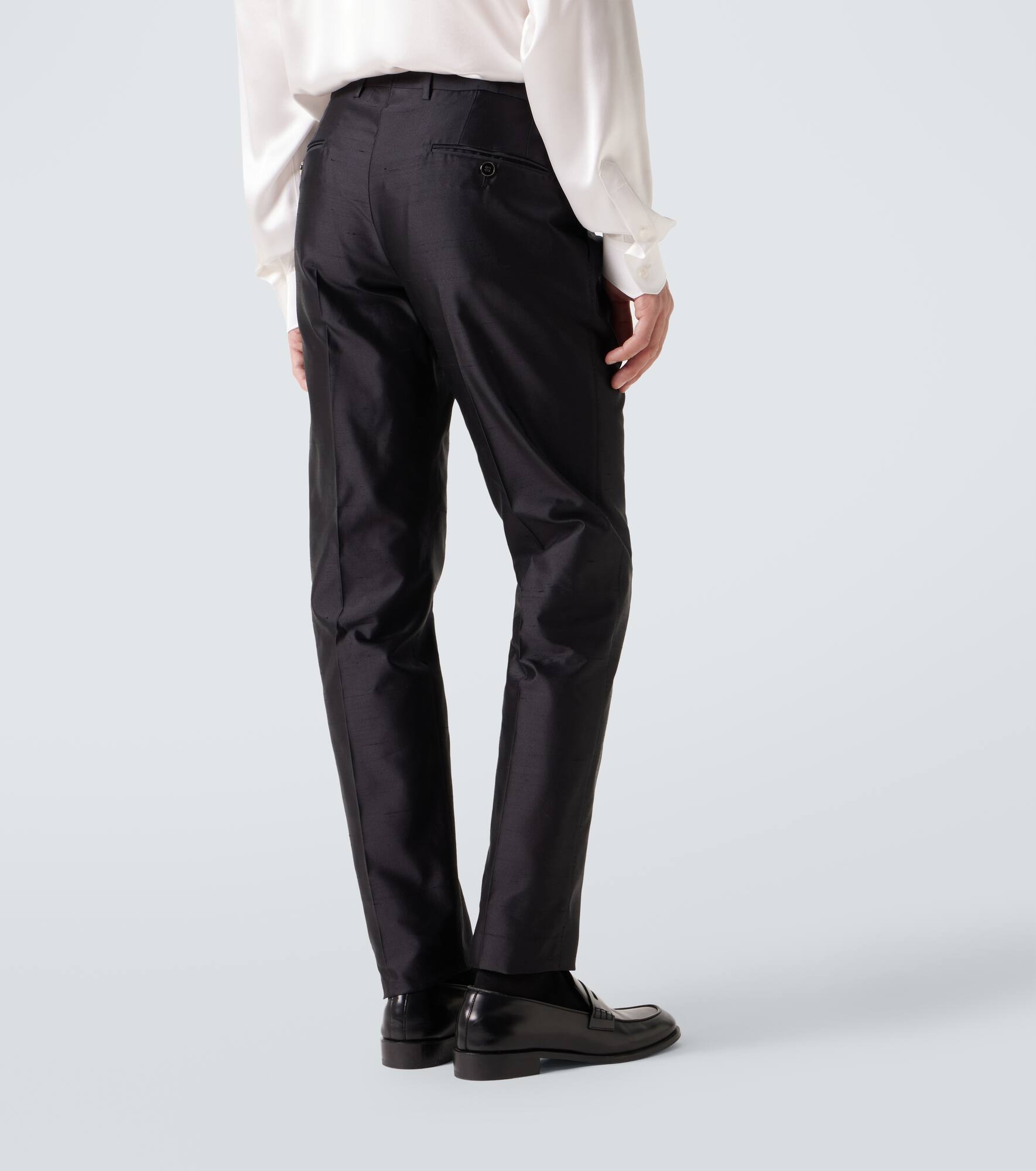 Silk twill suit - 6